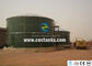 Engineering Glass Lined Water Storage Tanks / Bolted Stainless Steel Potable Water Tanks