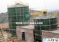 Environmental Protection Bolted Enamel Steel Tank For Landfill Leachate With Acid / Alkali Resistance