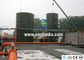 SBR enamel coated steel wastewater storage tank , bolted steel water storage tanks
