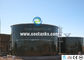 Round Glass Lined Water Storage Tanks , Glass Enamel Coating