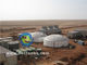 OSHA BSCI Customized Water Storage Tanks With Glass Lined Steel ISO9001 Expandable & Movable