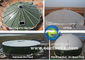 Anti Corrosion Glass Fused Steel Tanks For Biogas Storage With Tough Enameled Steel Plates