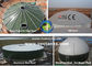Safe Agricultural Water Storage Tanks , Double Membrane Gas Holder For Wastewater And Municipal Global Biogas Project