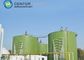 GFS roof Bolted Steel tanks For Wastewater Treatment Plant Industrial Process Equipment
