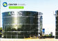 18000m3 Bolted Steel Water Tanks With AWWA D103 EN ISO 28765 Standard