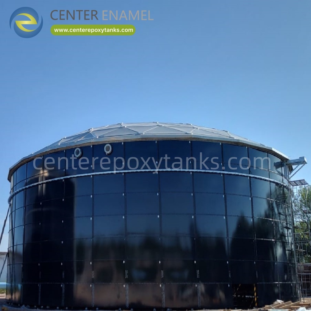 Aluminum Geodesic Dome Roof for Potable Water Storage Tanks: Secures ...