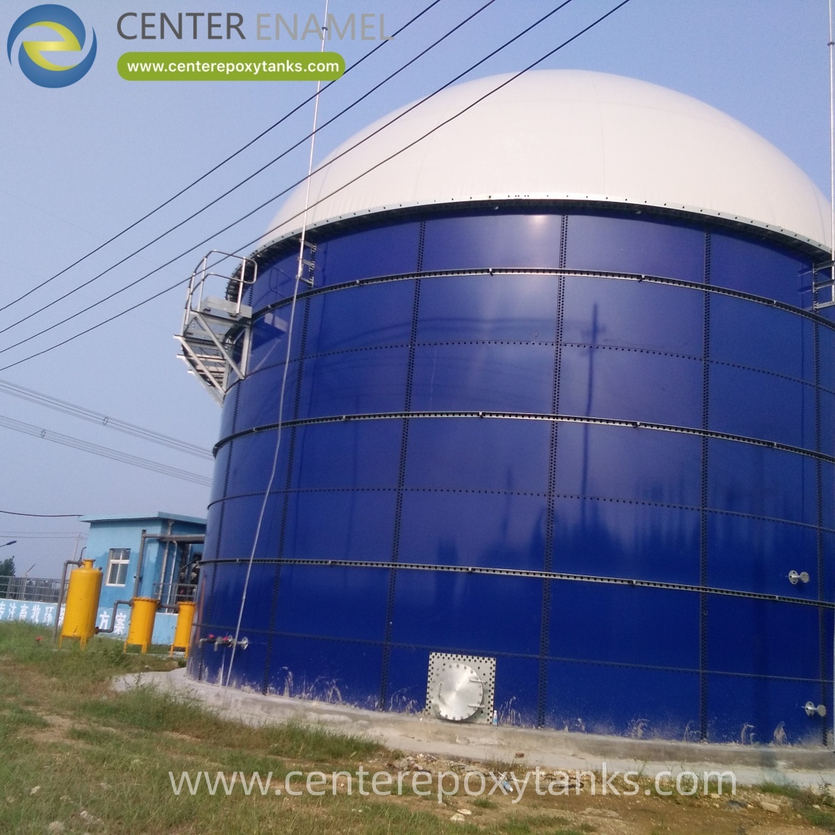 Efi Digesters Double Membrane Biogas Holder for Farm Biogas Digesters Tanks: The ...