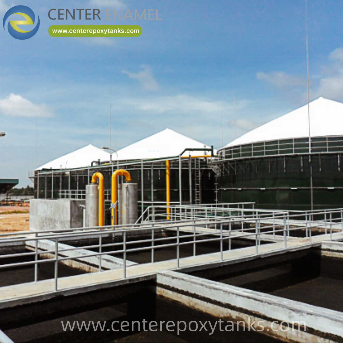 Double Membrane Biogas Holder for a Dairy Farm Plant: Captures Biogas ...