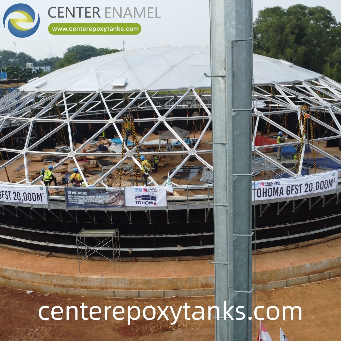 External Floating Roof for Welded Steel Diesel Storage Tanks: Reduces ...