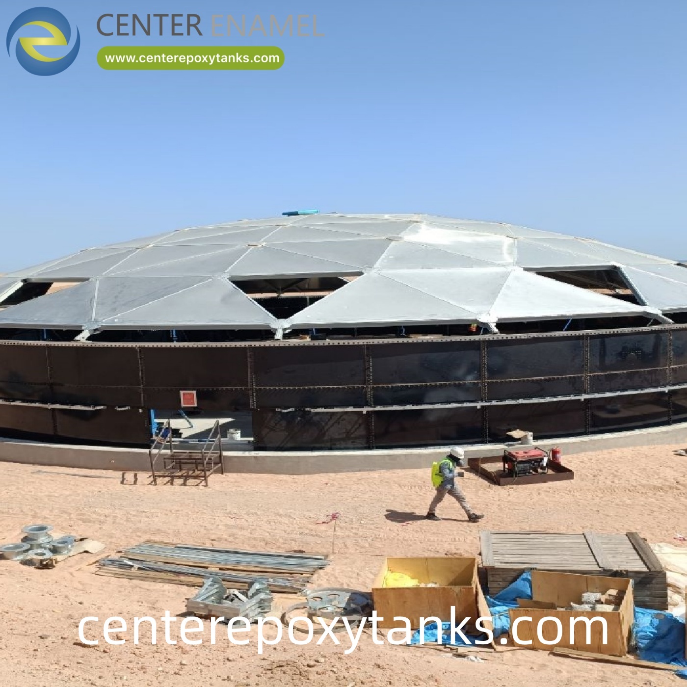 External Floating Roof for Welded Steel Blended Crude Oil Tanks ...