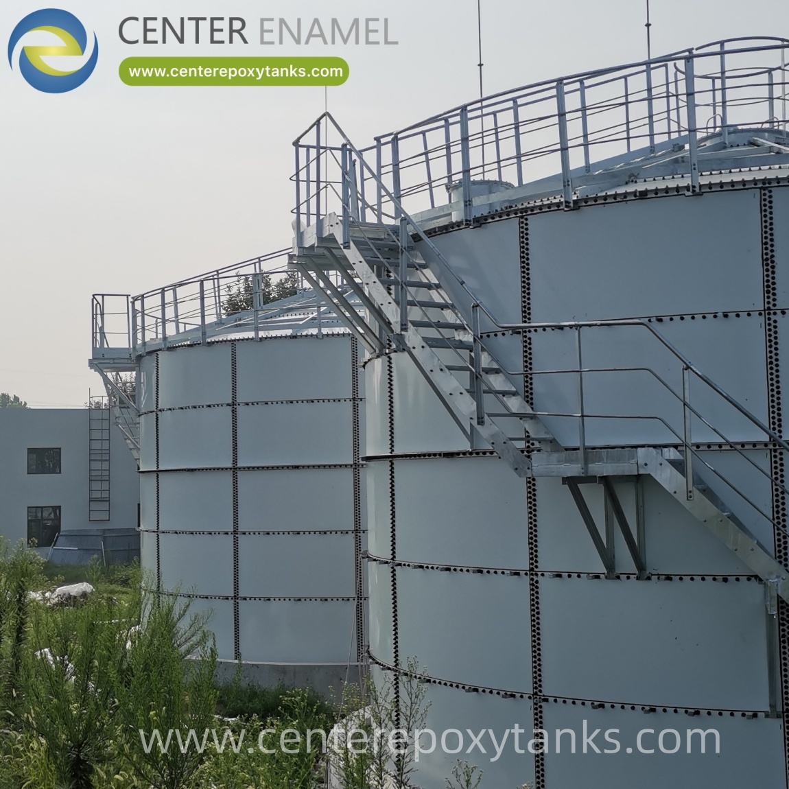 Epoxy Bonded Steel Bolted Tanks as Pulp And Paper Industry Wastewater ...