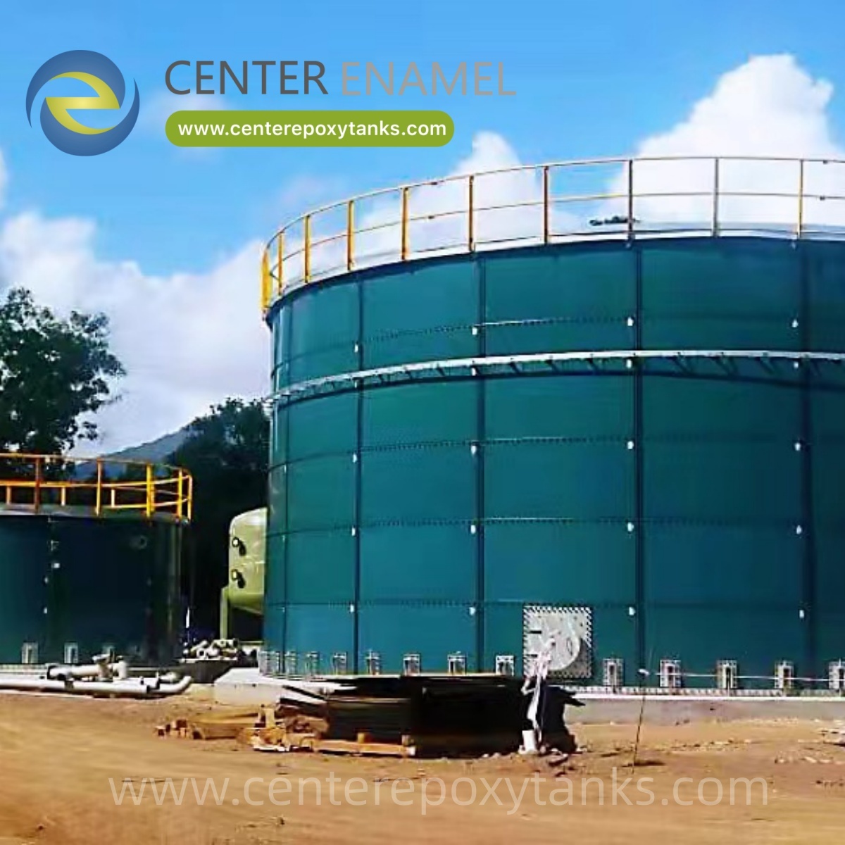 Bolted Steel Tanks as Biogas Storage Tanks: Secure, leak-proof shells ...