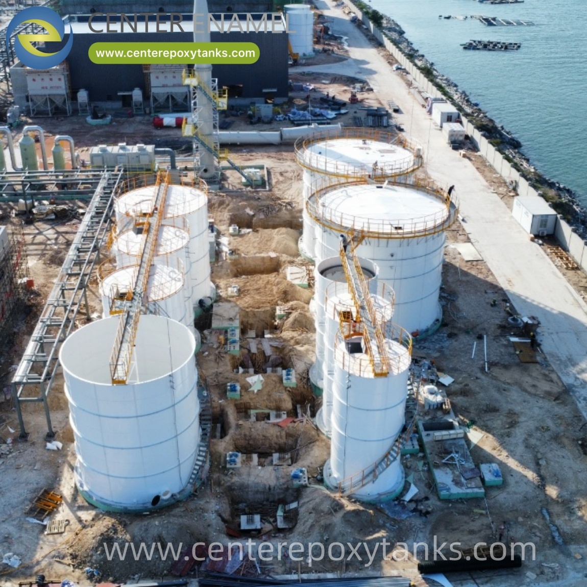 Bolted Steel Tanks as dairy effluent storage tank: Resists the high ...