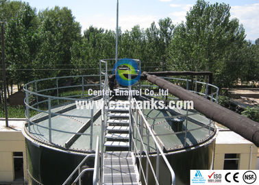 Customized glass lined vessels for waste water storage and treatment