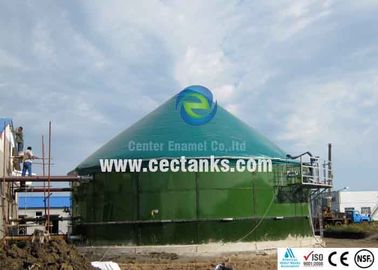 Glass Fused To Steel Industrial Water Tanks / 10000 gallon steel water tank