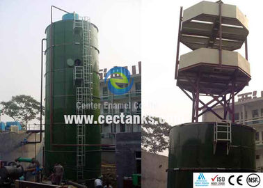 Vitreous enamelled steel industrial water tanks Weather resistance