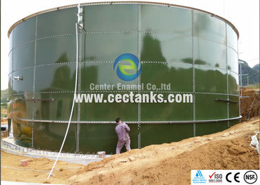 Enamel Coated Waste Water Storage Tanks for Sewage Sludge Treatment
