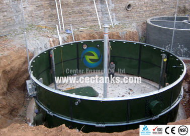 High Chemical resistance Glass fused bolted wastewater treatment tanks