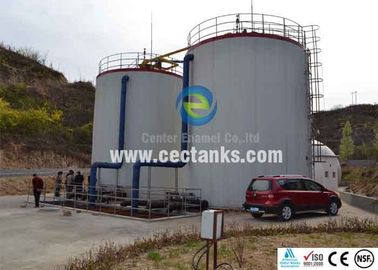 Vitreous enamelled steel bolted tanks, water treatment tanks