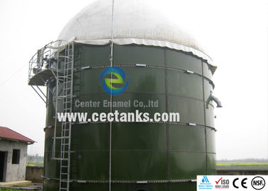 Customized glass lined steel water storage tanks for fire sprinkler systems