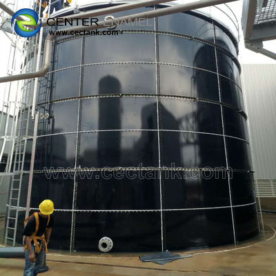 GFS Cylindrical Steel Water Tank For Wastewater Treatment Projects