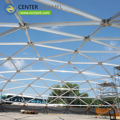 Corrosion-resistant and low-maintenance aluminum dome Roof