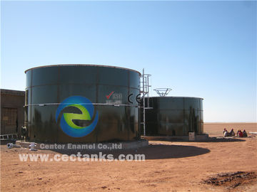 Double Enamel Coating Glass Lined Water Storage Tanks Excellent Aid and Alkali Resistance