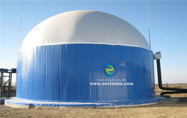 Waste Water Plants Anaerobic Waste Treatment With Glass Fused To Steel Enamel Bolted Tanks Silo Container