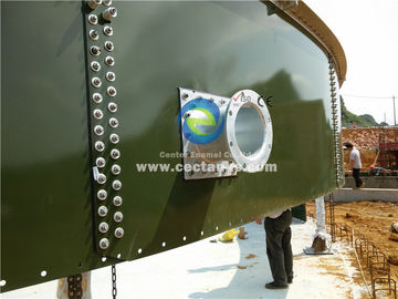 Manure Digester Systems Digester Septic Tank With PVC Membrane Holder
