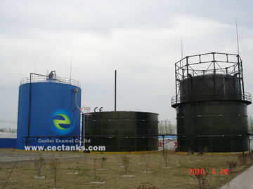 Excellent Corrosion Protection Glass Lined Steel Tanks For Water Storage PH 1-14
