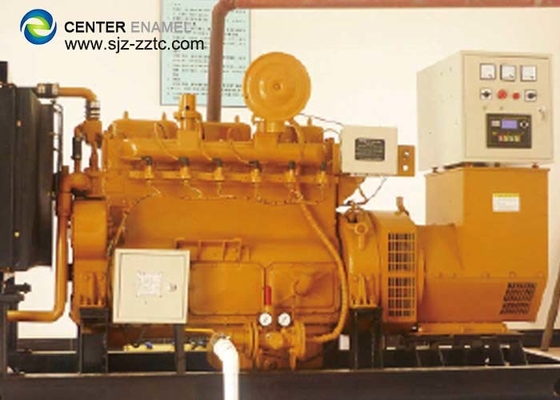 18000m3 Biogas Generators 0.25mm Coating Thickness