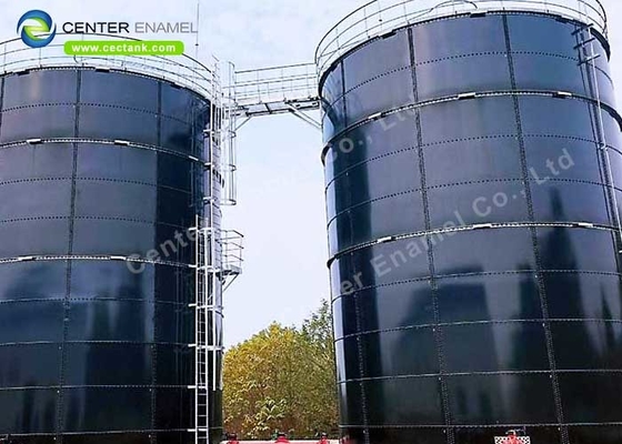 12mm Steel plates Water Storage Tanks For Leachate Treatment Projects