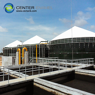 18000m3 Bolted Steel Tanks For Livestock Wastewater Treatment Project