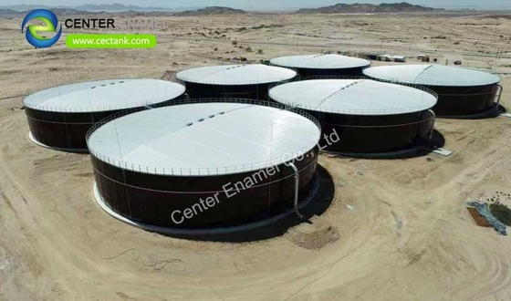 Bolted Steel Anaerobic Digester Tanks Gas Impermeable