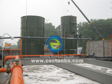Enameled Bolted Steel Tank for Industrial Water Treatment With Superior Quality and Low Project Cost