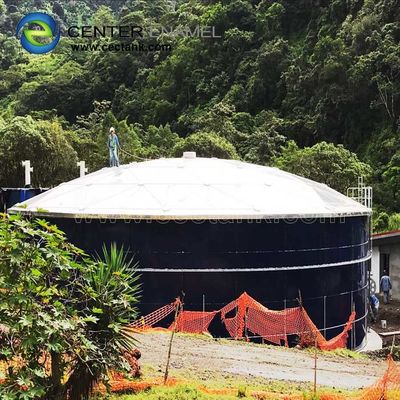 Clear Span Floating Aluminum Dome Roofs High Corrosion Resistant
