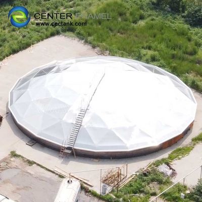 Self Supporting Aluminum Floating Roof For Crude Oil Gasoline Jet Fuel Diesel