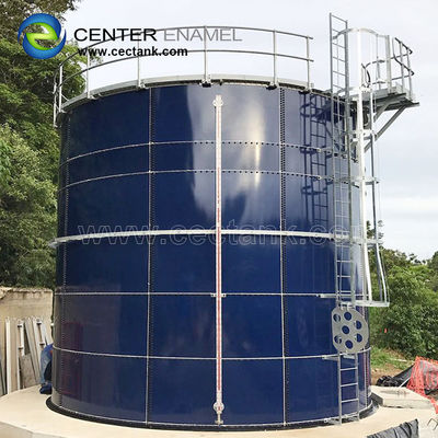 18000m3 GLS Tank Concrete Or Glass Fused Steel Foundation