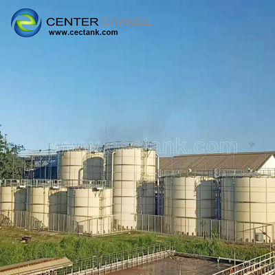 Liquid Impermeable Landfill Leachate Tanks Wind Resistant