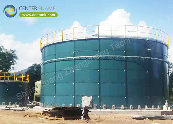 Alkalinity Proof 18000m3 Fusion Bonded Epoxy Tanks  Sewage Treatment