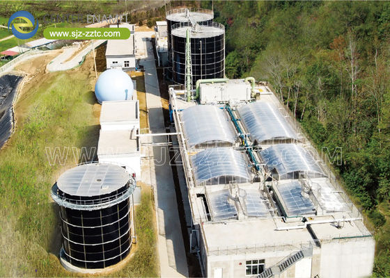 Center Enamel biogas technology, leading the resource utilization of organic waste pig farm