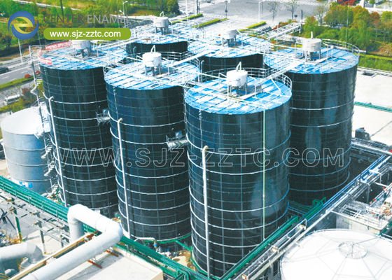 Glass Fused Steel Biogas Plant Project For Landfill Leachate Project