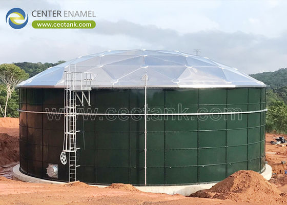 Aluminum Dome Roofs for Wastewater Storage Tanks