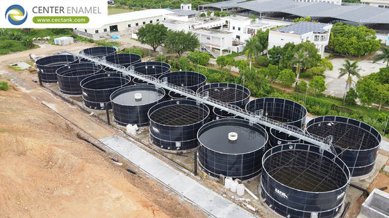 Optimizing Installation And Construction Efficiency Bolted Steel Tanks For Fish Farming Tanks