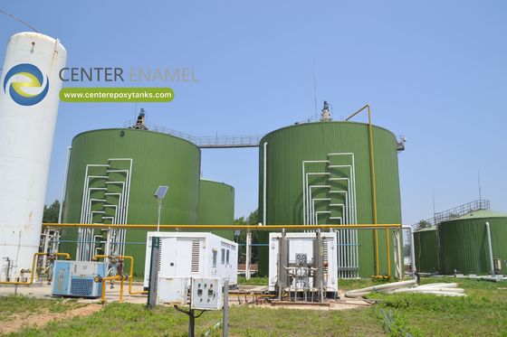 Maximizing Biogas Efficiency Double Membrane Roofs for Stainless Steel Anaerobic Digestion Tanks