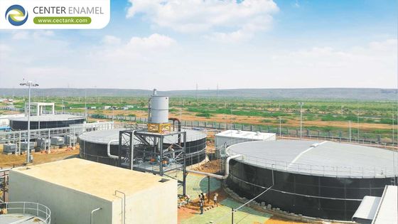 Large-Capacity Glass-Lined Water Storage Tanks with Aluminum Deck Roof: Meeting Global Standards