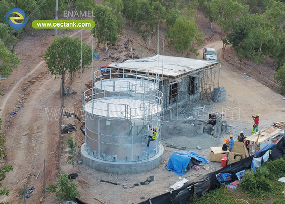 AWWA D103 Standard Galvanized Steel Tanks for Fire Protection Water Storage