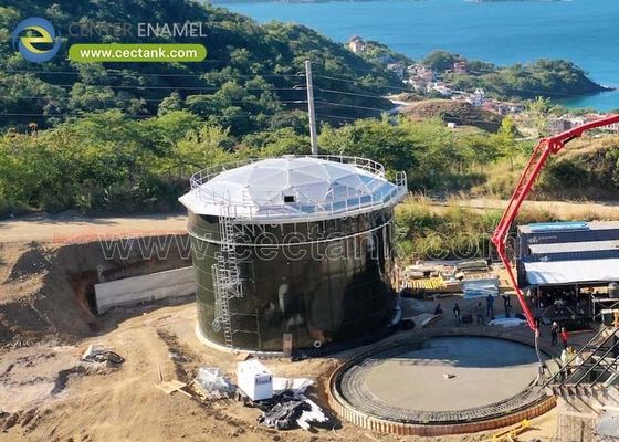 Sludge Storage Tank Manufacturer Center Enamel: Bolted GFS Tanks for Long-Term Sludge Retention
