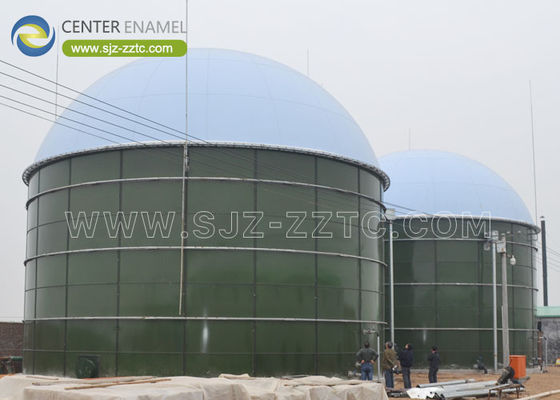 Dark Green CSTR Reactor For Azerbaijan Biogas Project Advancing Renewable Energy Solutions