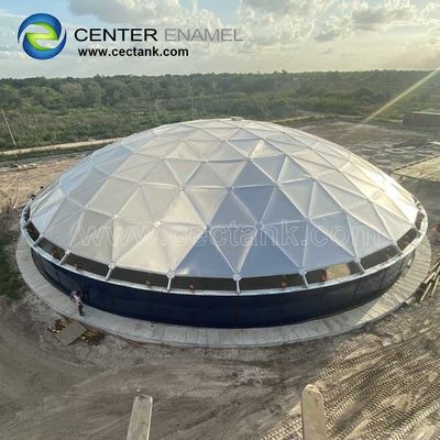 Center Enamel can Provide Aluminum Dome Roofs for Seychelles Crude Oil Storage Tanks
